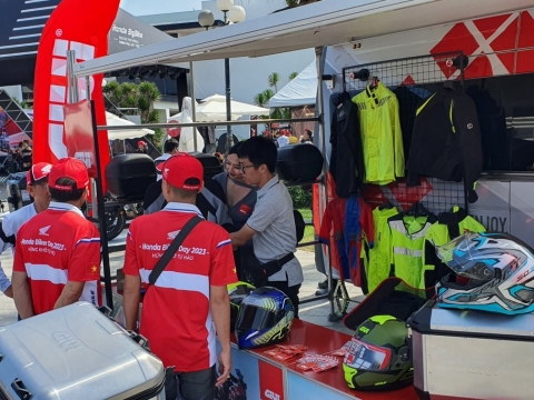  GIVI Vietnam was again as the partner of Honda Biker Day Event in Quy Nhon Province